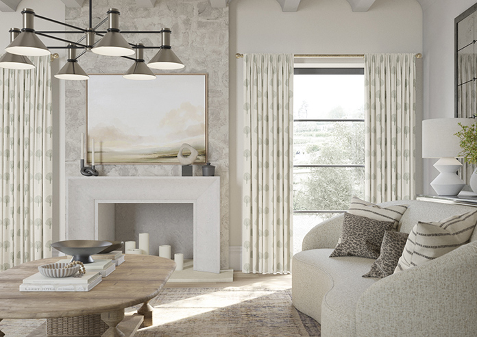 Emily Bond Yew Tree, Fern - Made to Measure Curtains - Image 3